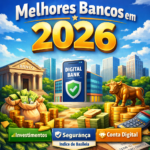 Descubra os melhores bancos em 2026. Compare banco digital, segurança pelo índice de Basileia e veja qual é o melhor banco para investir e guardar dinheiro.